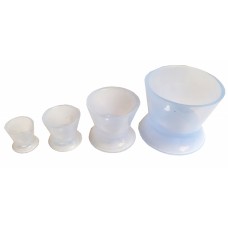 Silicone Mixing Cups (For dental acrylics, resins and cements) - Flexible - Various Size Options